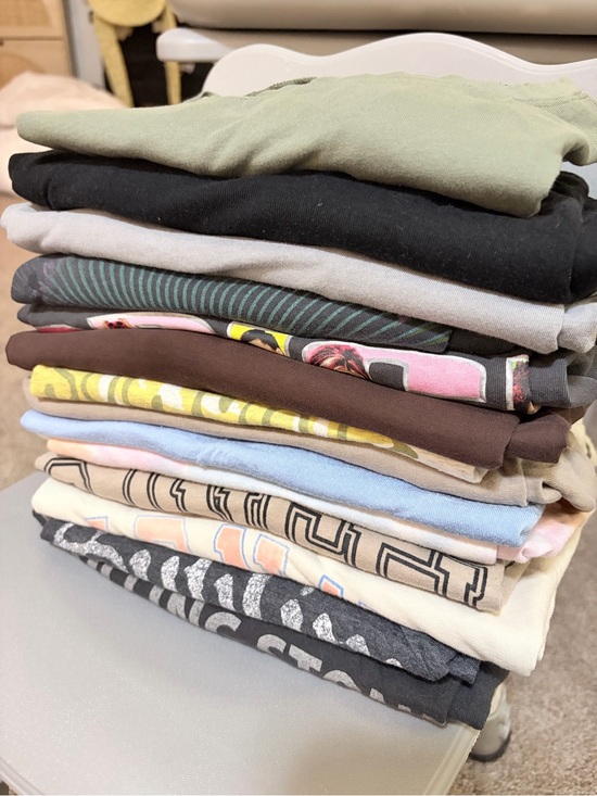 Tops - 14 Graphic/ Plain T-shirts